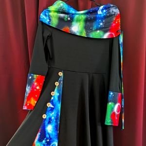 Casual Galaxy Dress